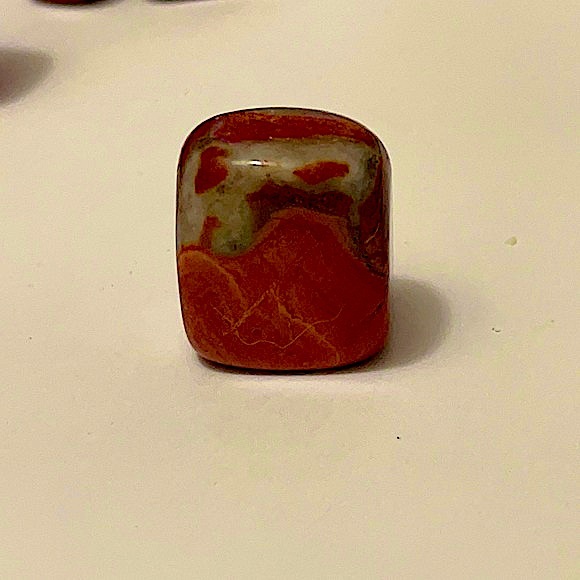 🍒BOGO🍒 Rectangle Red Jasper bits Carved & Polished ♥️ - Picture 6 of 15